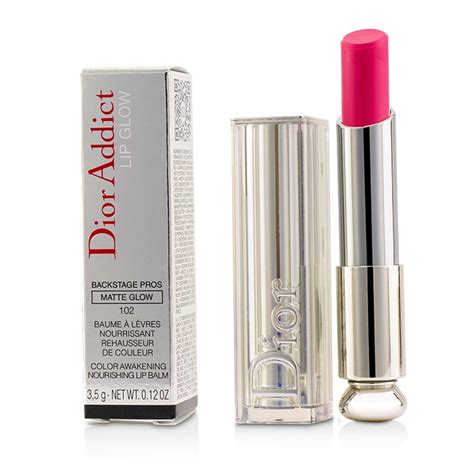 dior addict lip glow 102 matte|Dior lip balm review.